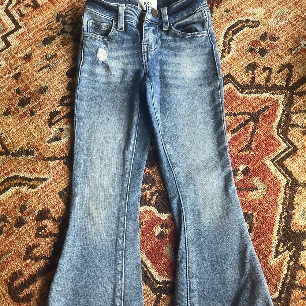BKE Kids Blue Flare Jeans